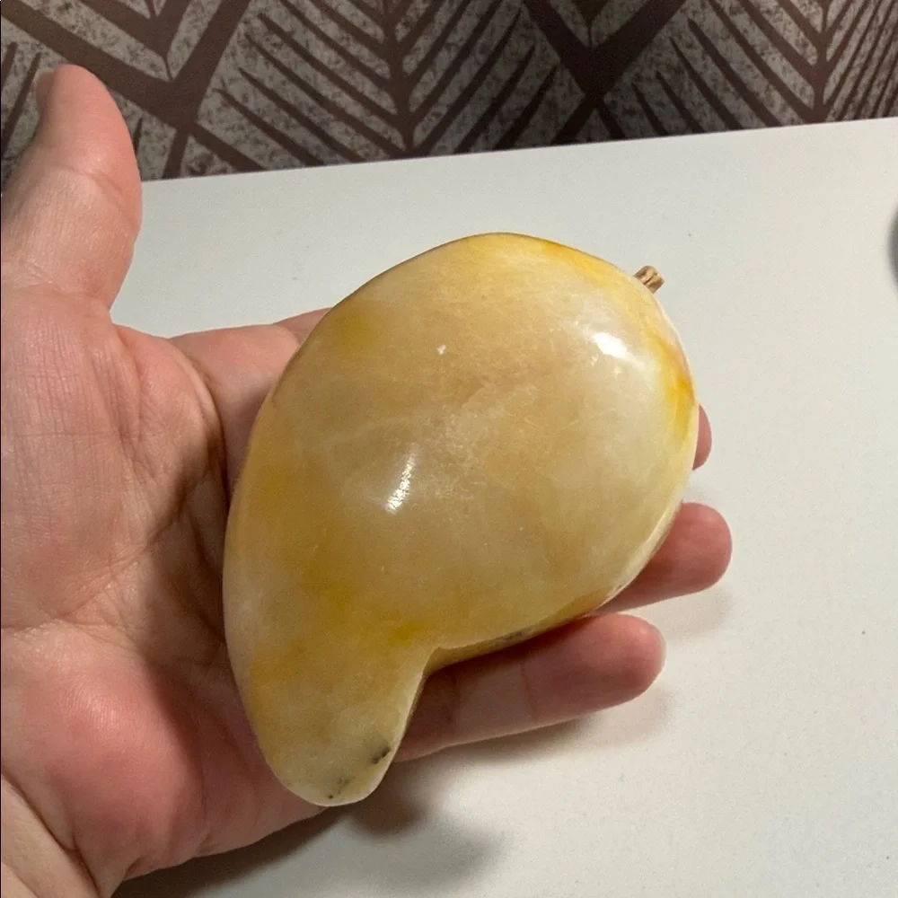 Italian Alabaster Stone Fruit Set - Picture 12 of 15